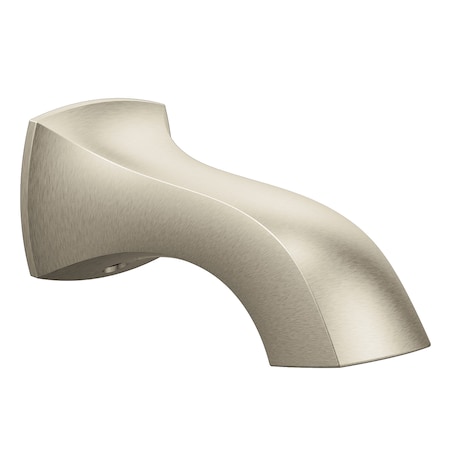 Moen Nondiverter Spouts Brushed Nickel 191956BN